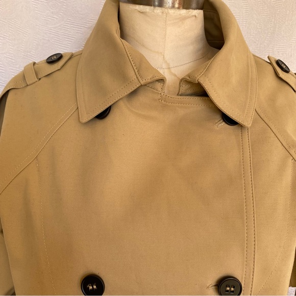 Maje cotton canvas trench coat. Size 40 Cotton Spandex - Picture 5 of 11